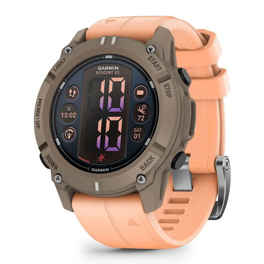Умные часы Garmin DESCENT G2 PALOMA WITH SHELL PINK BAND