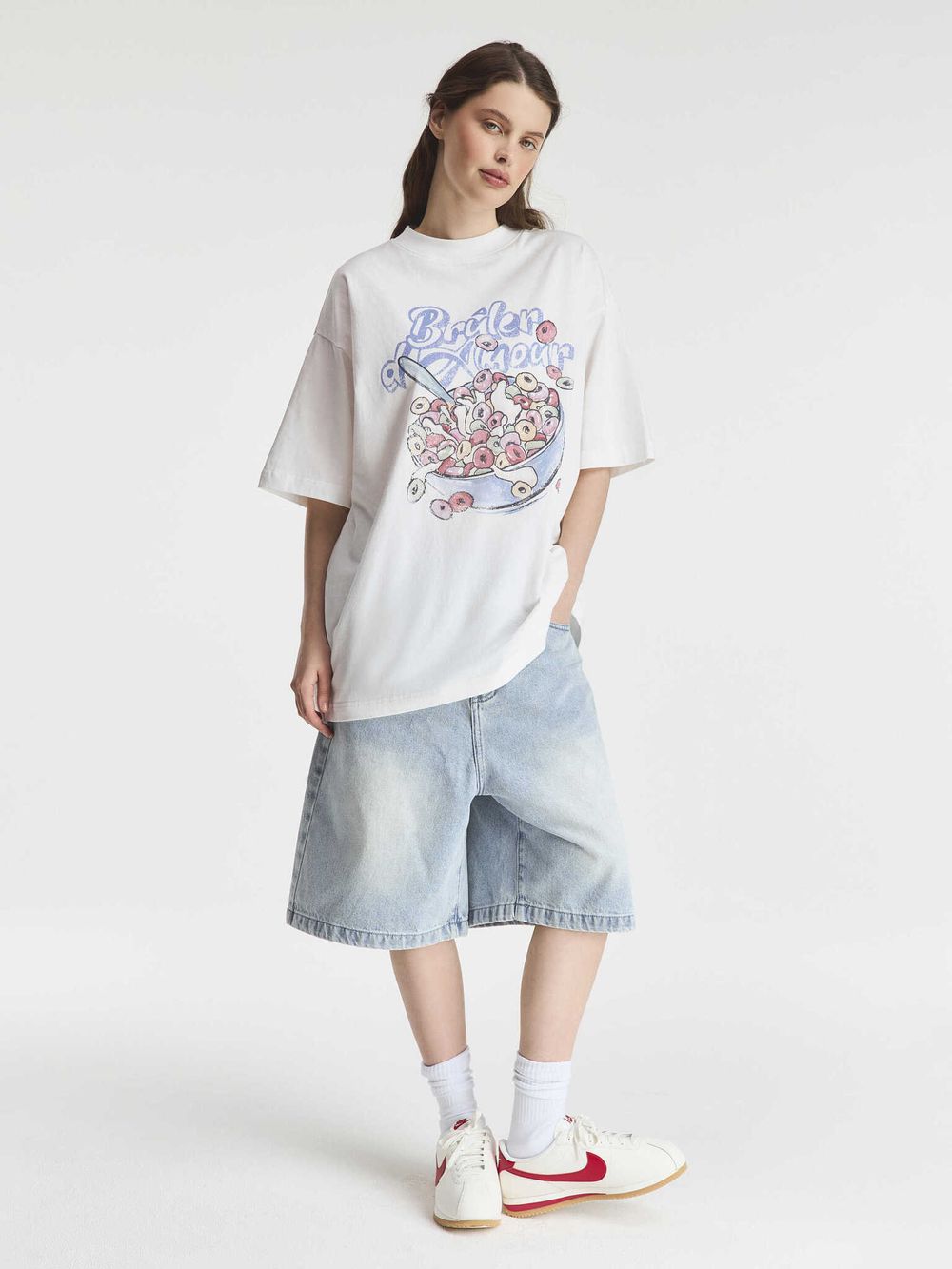 Футболка Bruler d'Amour Le Début белая