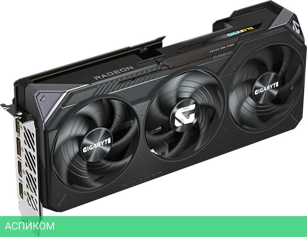 Видеокарта Gigabyte Radeon RX 9070 XT Gaming OC 16GB GDDR6 (GV-R9070XTGAMING OC-16GD)