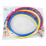 МАСТАК (105-61010) Шланг заправочный для фреона 1/4" SAE х 1/4" SAE 0.9 м