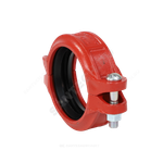 Муфта гибкая грувлок ковкий чугун XGQT02B Ду65 (Дн76) Ру25 JIANZHI