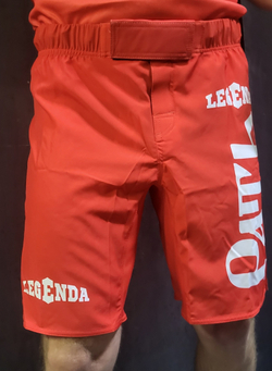 Шорты спортивные ММА Legenda Рать, красные