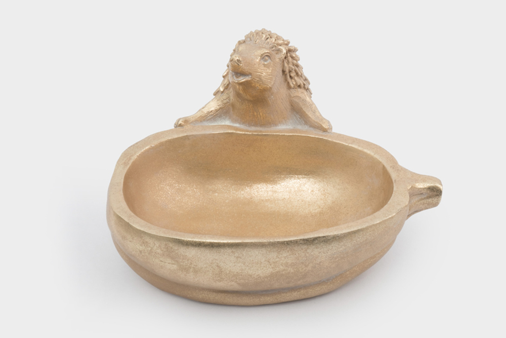 Конфетница 19х17см Anna Lafarg Light pumpkin Еж с тыквой