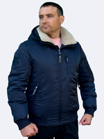 Куртка бомбер Corbona Зима синий