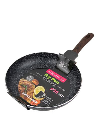 Сковорода 28 см. из алюминия Kamille KM 4114MR с мраморным покрытием