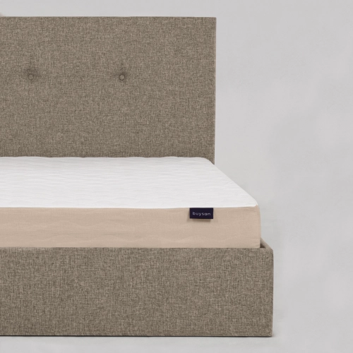 Кровать BuyRelax (рогожка, с ПМ)