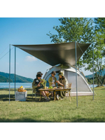 Палатка Naturehike Ango Automatic CNK2550WS010 трёхместная, большая, бежевая с коричневым