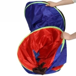 Палатка туристическая Селенга-3 однослойная, 200*200*130 см, самораскладывающаяся, цвет красно-синий