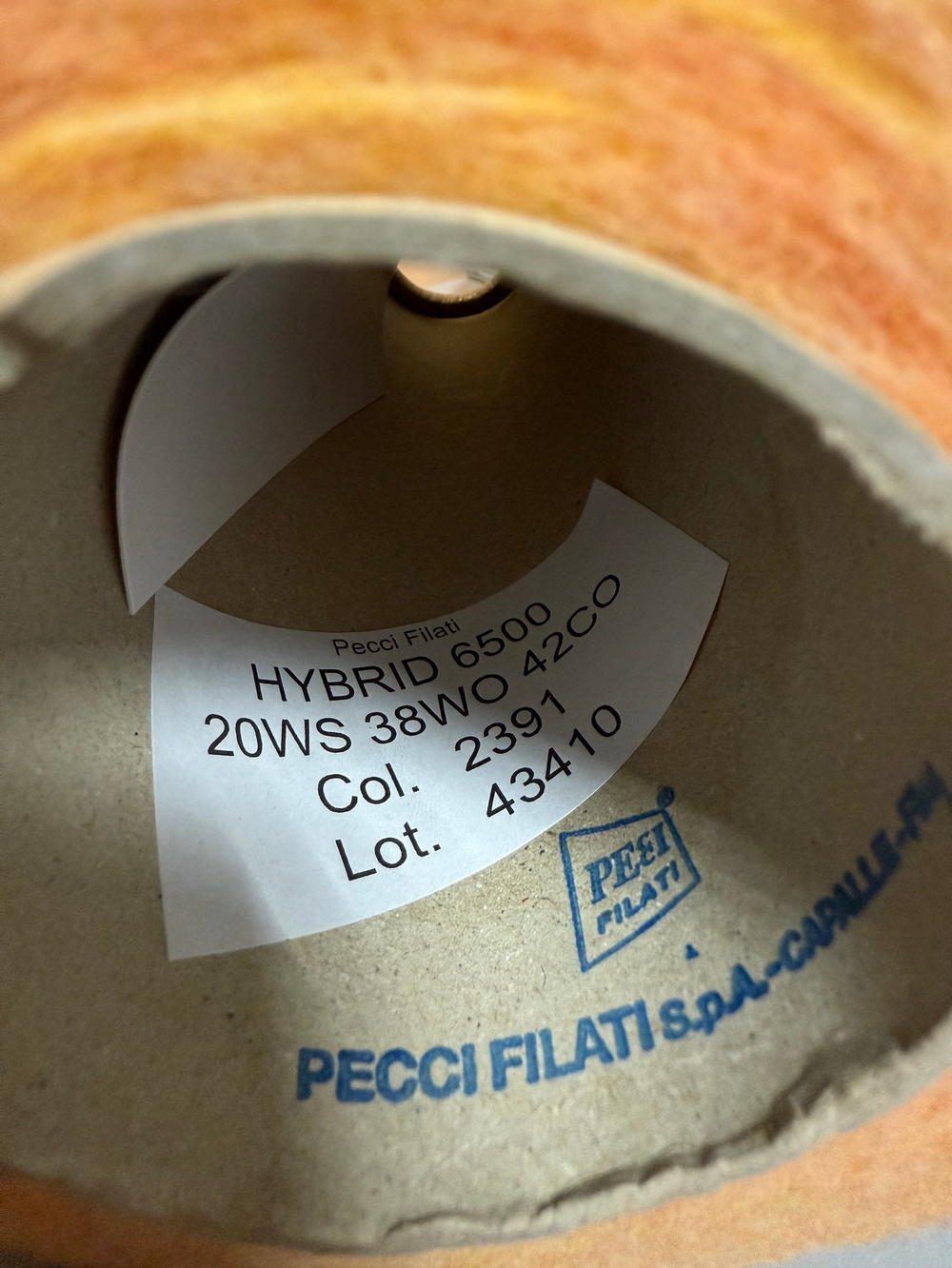HYBRID - Pecci Filati; 42% хлопок, 38% меринос, 20% кашемир; 650м/100гр;