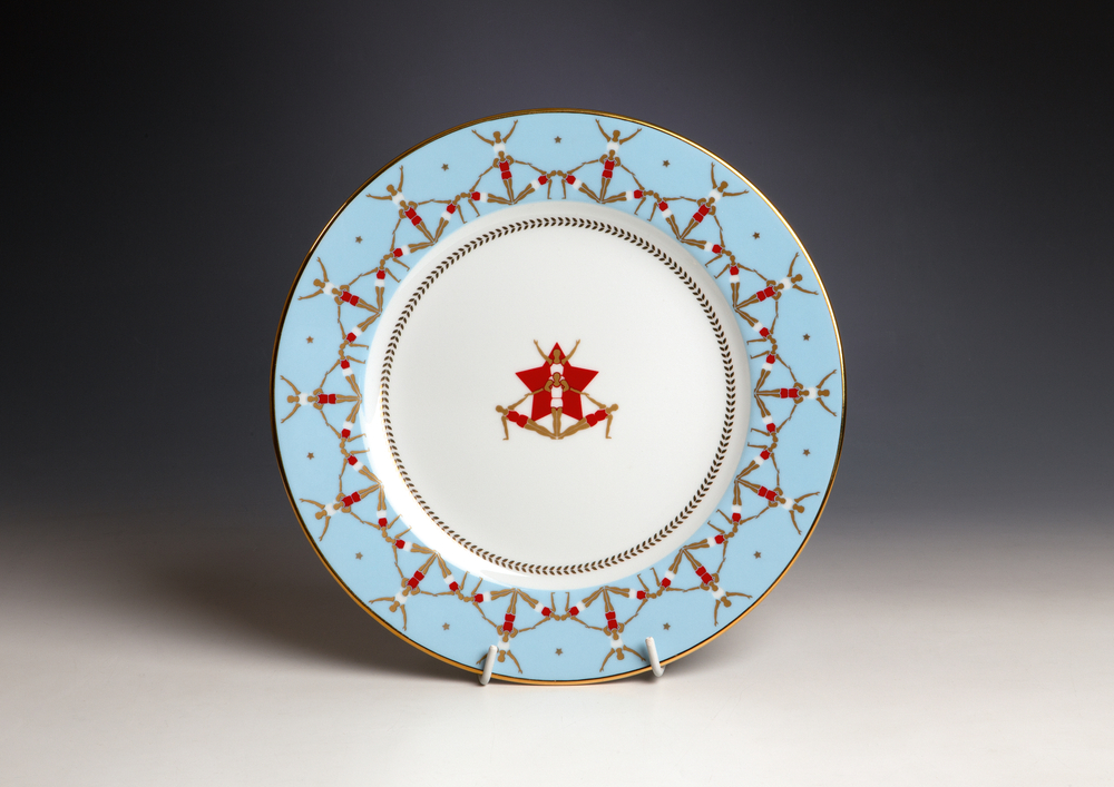 Набор тарелок «О вкусной и здоровой пище»