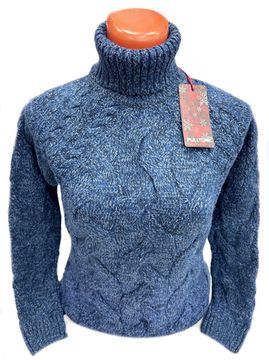 Pulltonic женский из шерсти и кашемира "Дубрава" Размеры (42-50). LADY