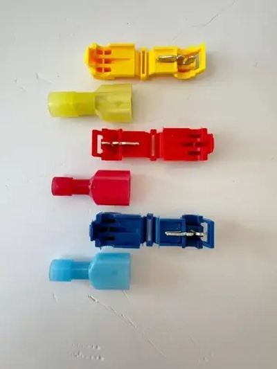 Клеммы обжимные Т прокалывающие 60 шт