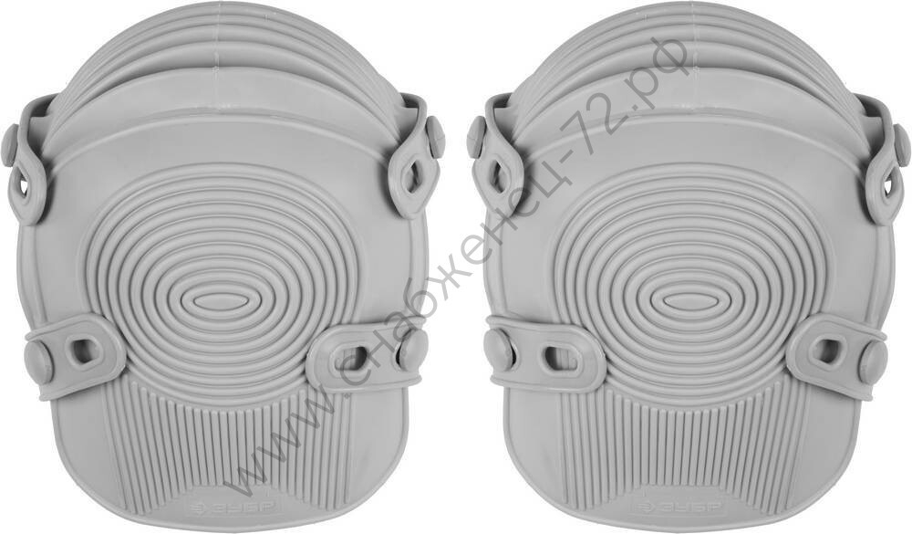 ЗУБР влагостойкие, с демпфирующей вставкой, защитные наколенники (11520)