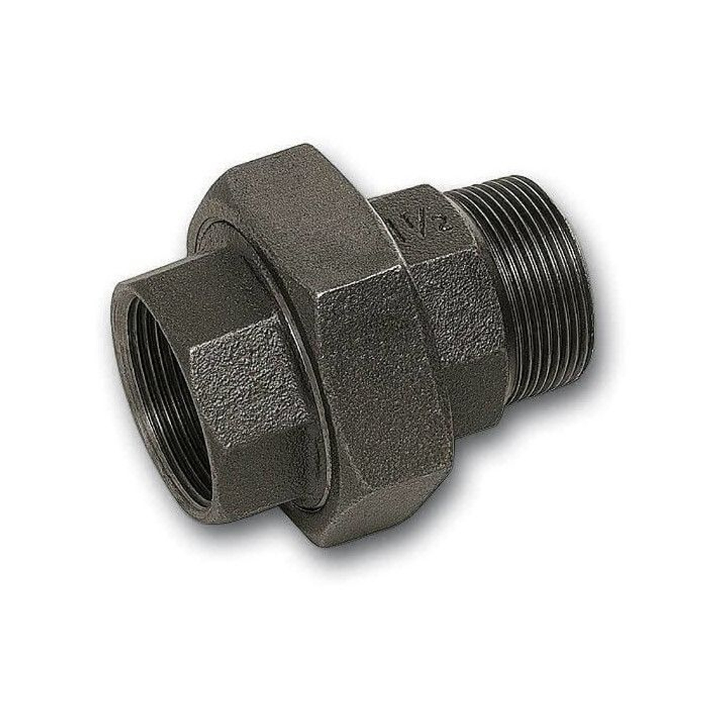 Разъемное соединение для плоского уплотнения черное, тип 331, Sahna