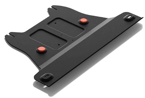 Защита КПП АвтоБроня для Mercedes-Benz Sprinter W906 (V - 2.1D) RWD (311CDI, 315CDI, 515CDI) 2006-2019/Volkswagen Crafter I (V - все) 2006-2016 (устанавл-ся совместно с 111.05828.1), штампованная, сталь 1.8 мм, с крепежом, 111.05829.1