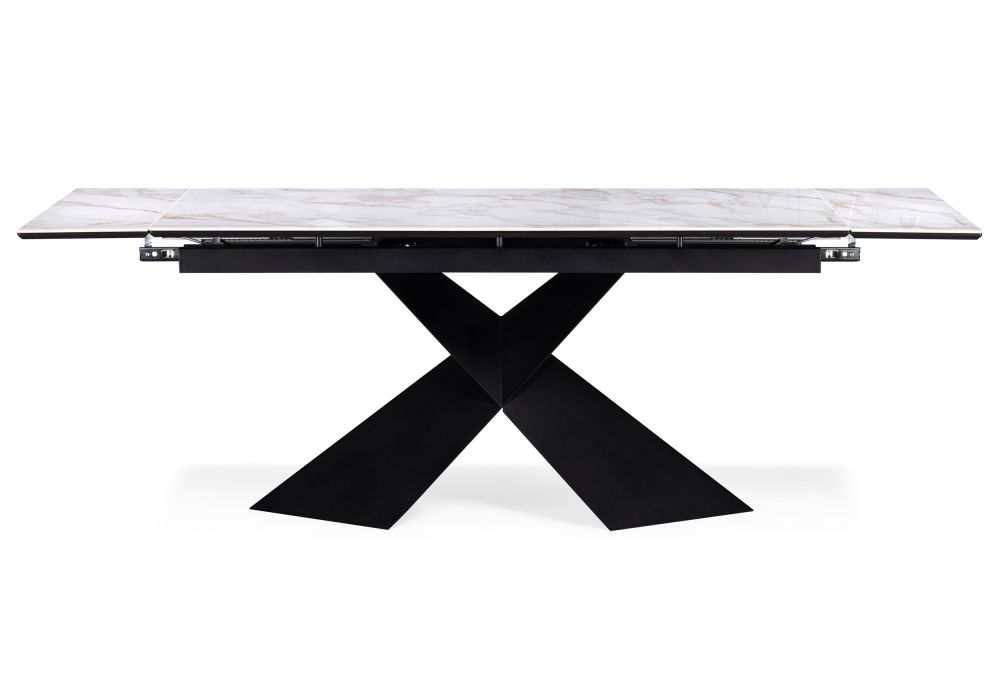 Керамический стол Хасселвуд 160(220)х90х77 carla larkin / черный