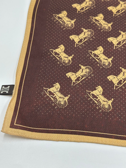 Платок коричневый Celine