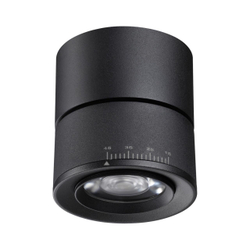 358946 OVER NT22 362 черный Светильник накладной светодиодный IP20 LED 4000К 18W 220V EDDY