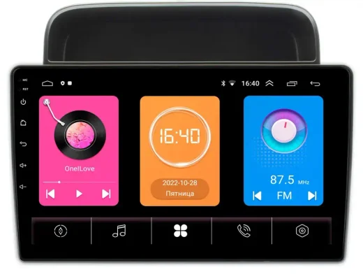 Магнитола для Toyota Land Cruiser 100, Lexus LX470 1998-2002 (левый руль, климат на ШГУ) - OEM GT10-1194 на Android 10, 2Гб-16Гб