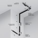 Шинопровод накладной Technical TRXM034-412W