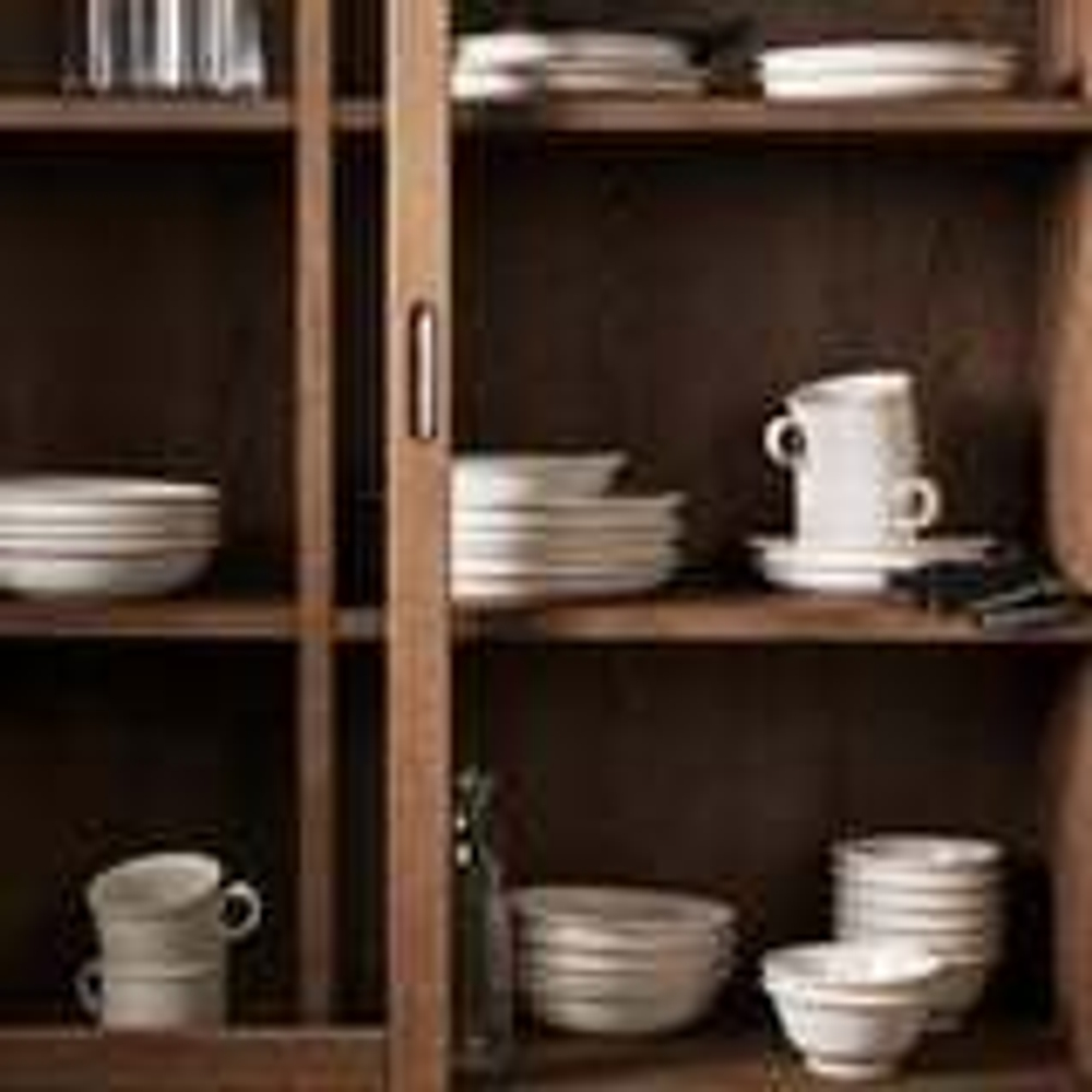 IKEA DAGGASTER (ИКЕА) Кружка, горошек/светло-бежевая, 400 мл