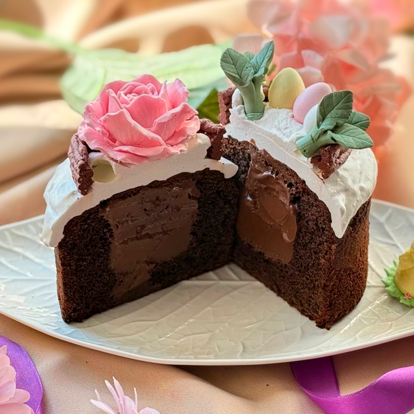 Пасхальный кулич "Гнездышко" (шок.ганаш, 750 гр.)