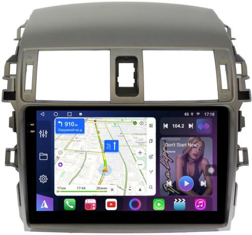 Магнитола для Toyota Corolla 150 2006-2013 (рамка тип 2) - FarCar S400-TS18 монитор 9.5" QLED на Android 14, CarPlay, 4G SIM-слот