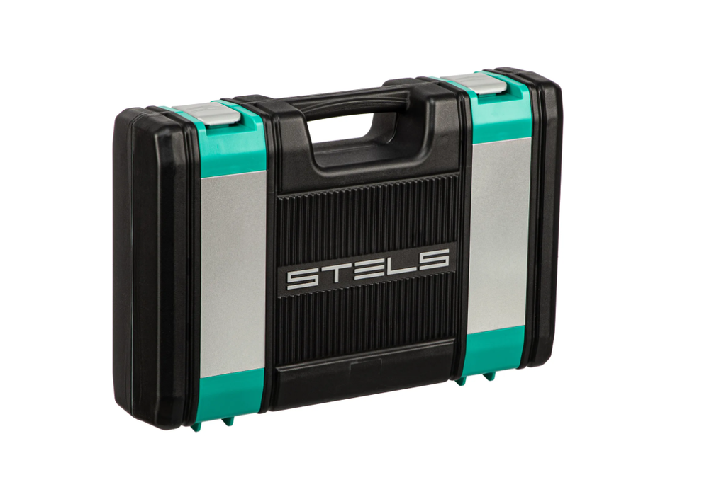 Набор инструментов STELS 1/2, 1/4', CrV, кейс, арт. 14105