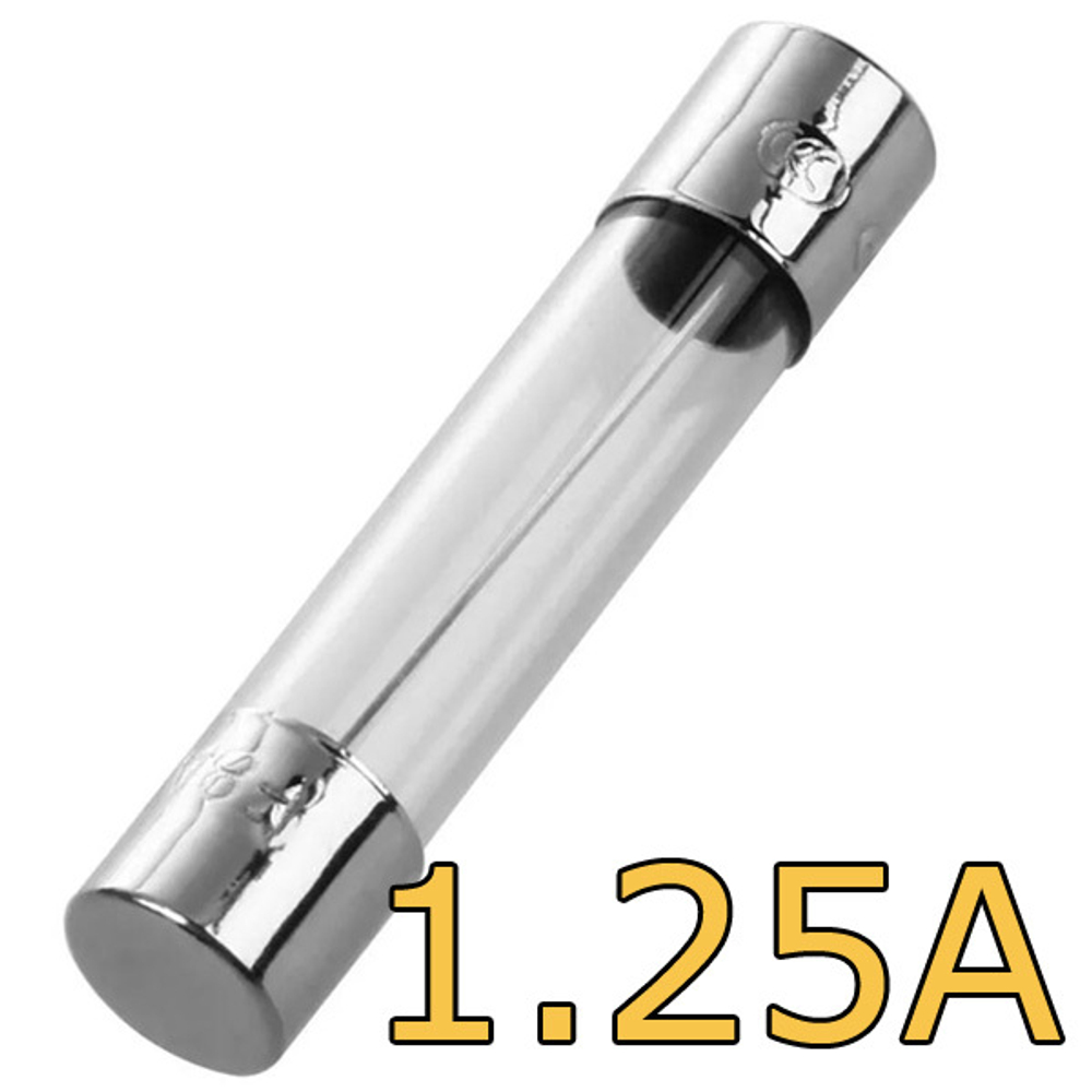 Предохранитель 1.25А 5X20мм