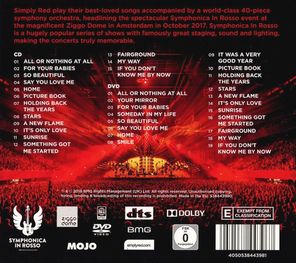 Simply Red / Symphonica In Rosso - Live At Ziggo Dome, Amsterdam (CD+DVD)