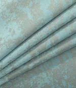 Ткань "Мрамор софт" бирюза