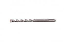 Бур по бетону, двойная спираль, Cobalt W-tip, 12x160 мм, SDS PLUS, серый