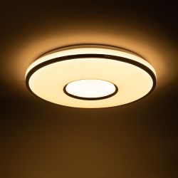 Светильник потолочный светодиодный ЭРА Классик с ДУ SPB-6-70-RC Crystal 70Вт 3000-6500К 4800Лм | Светильники SPB-6 с ДУ