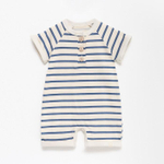 Песочник "Basic line" в полоску, р.86-92 см, бежевый 9538983 (Крошка Я)