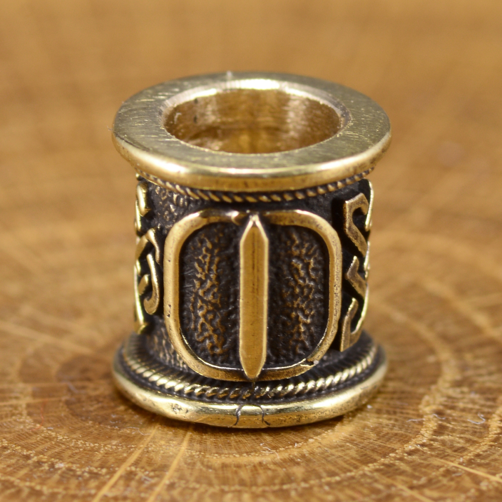 Бусины «РУНЫ» малые из латуни В АССОРТИМЕНТЕ