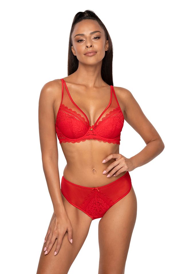 Яркий бюстгальтер Estelle Czerwony