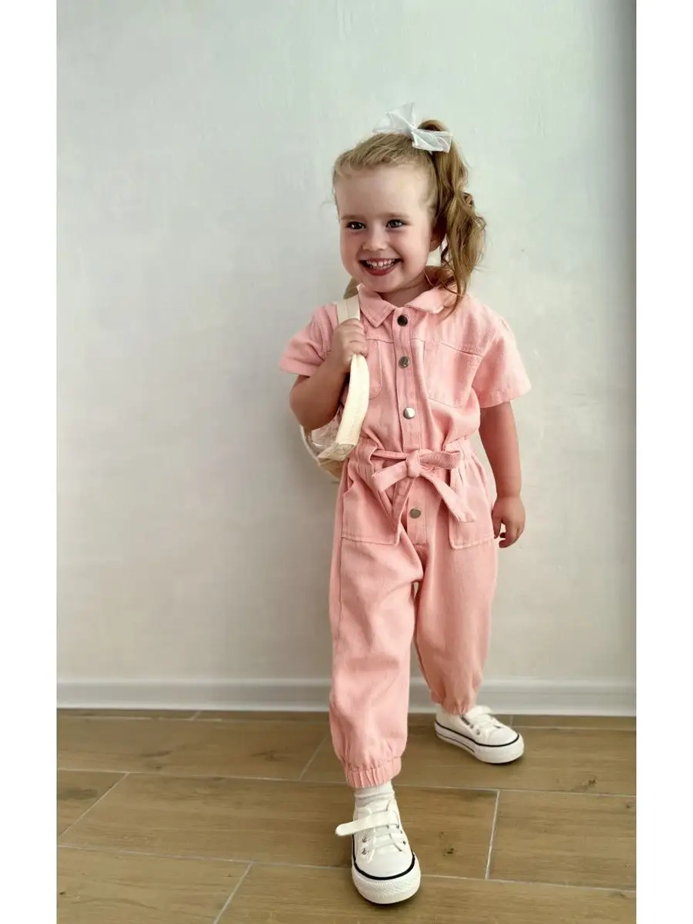 Комбинезон джинсовый