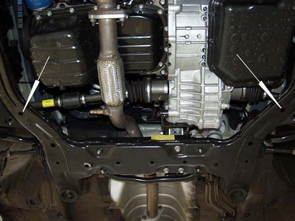 Защита картера и КПП Sheriff для Hyundai Accent III (MC) 2006-2010 арт.10.1015