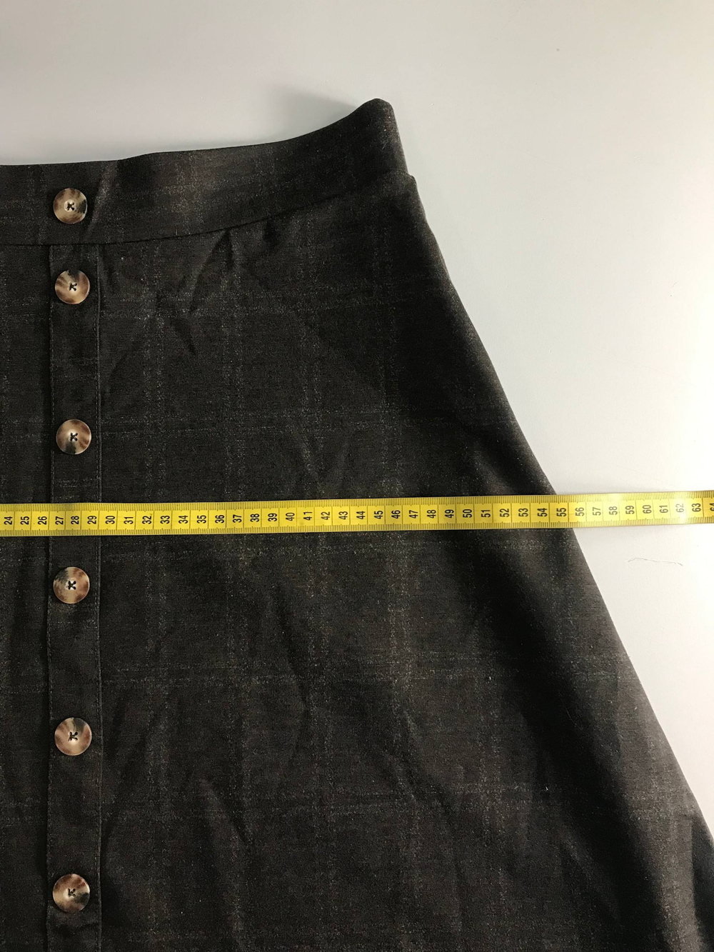 Юбка Cortefiel с пуговицами , маркировка М, визуально на 46 размер