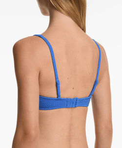 OYSHO Топ бикини на бретельках, синий