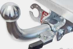 Фаркоп оцинкованный для Hyundai Ioniq 5 2021- быстросъемное крепление шара, Galia.H110C