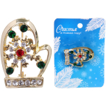 Брошь новогодняя «Gold Podarok - Варежка», см