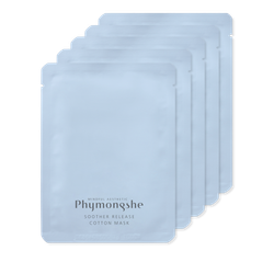 Phymongshe Омолаживающая маска с пептидами (5 шт.) Soother Release Cotton Mask 30 г х 5 шт.
