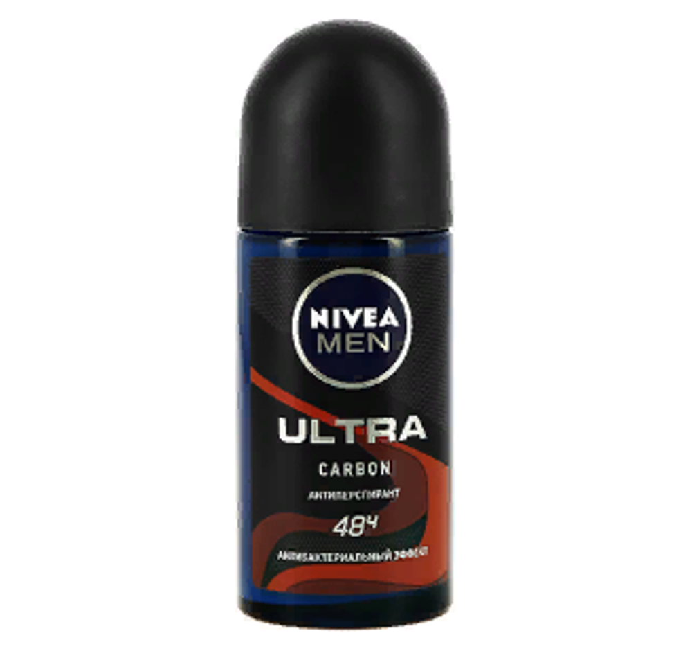Nivea Men Антиперспирант шариковый Ultra Carbon, 50 мл