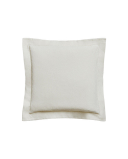 Zara Home наволочка декоративная из хлопка, молочный, 50x50 см