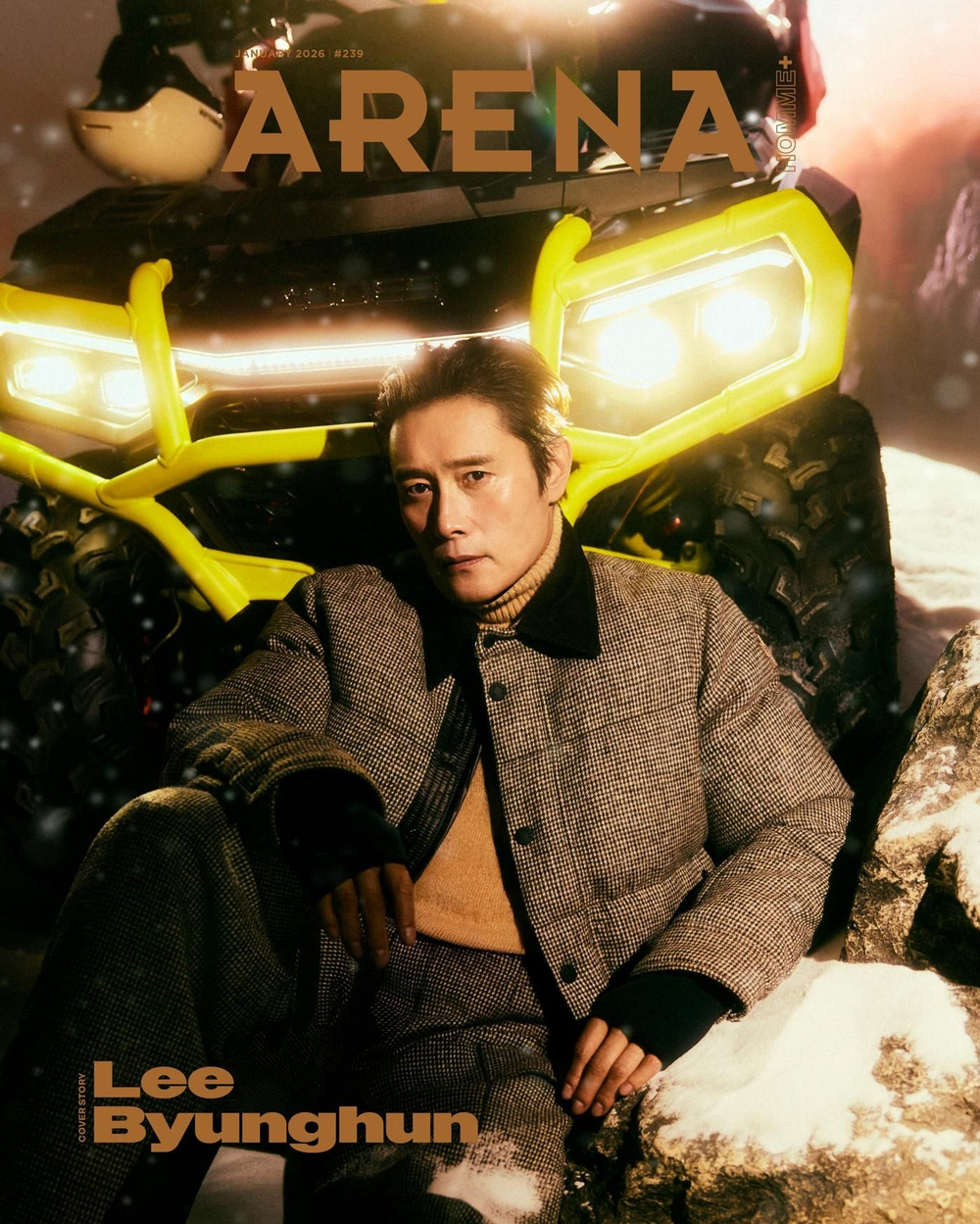 (ПРЕДЗАКАЗ) публикация ARENA HOMME - 2026.01 LEE BYUNGHUN
