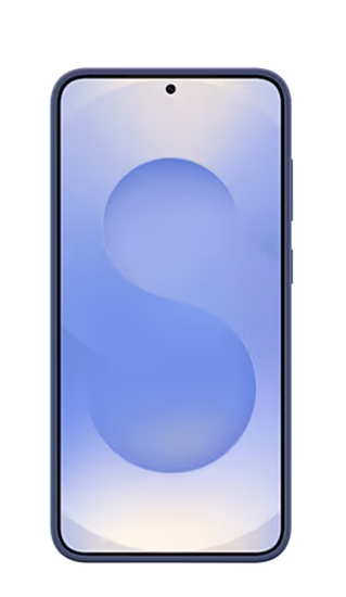 Силиконовый чехол для Galaxy S25+ , синий