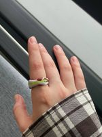 Кольцо Акварель 2, стекло