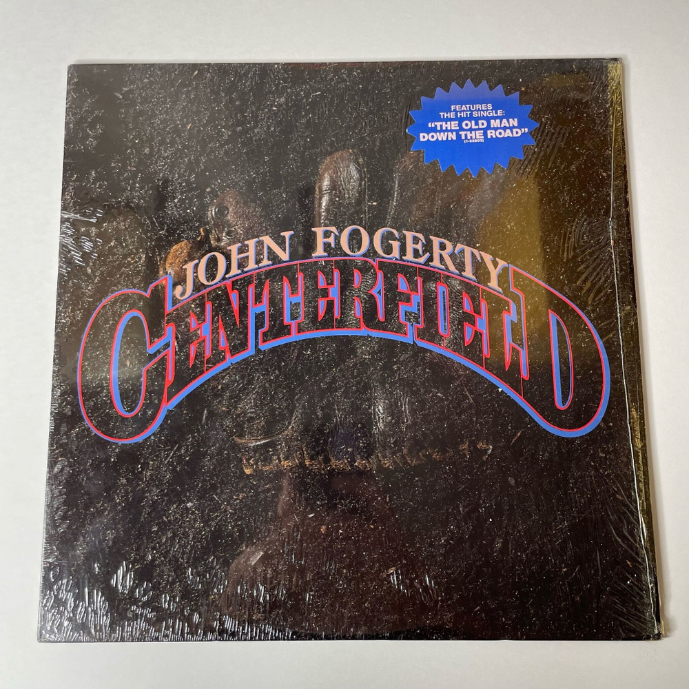 Винтажная виниловая пластинка LP John Fogerty Centerfield (USA 1985) The Old Man Down The Road