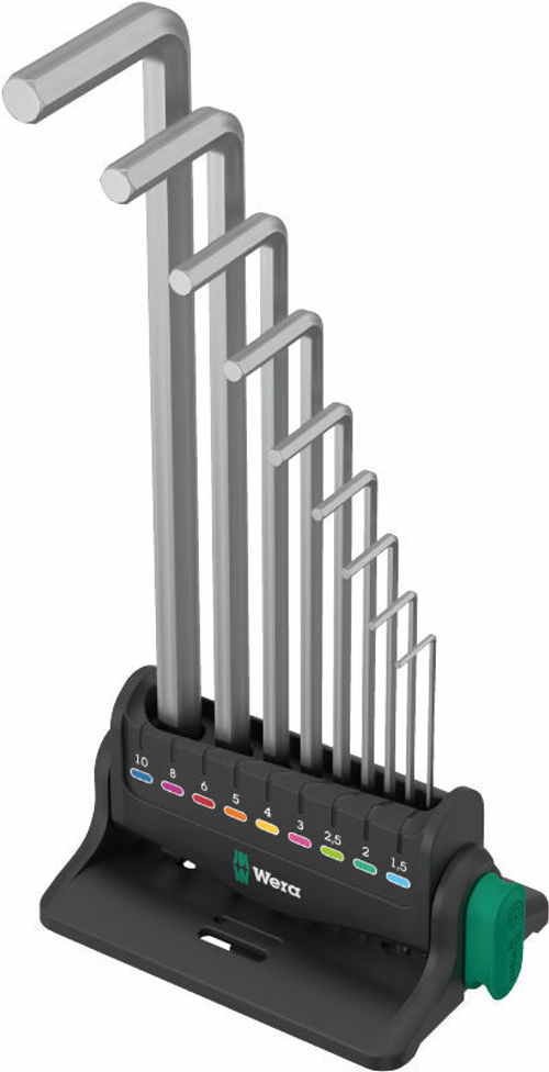 Набор Г-образных ключей Wera Hex-Plus 8, 05022102001